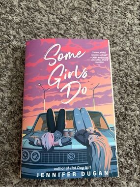 Original Penguin Pink and Purple Illustrated Paperback Cover - "Some Girls Do"